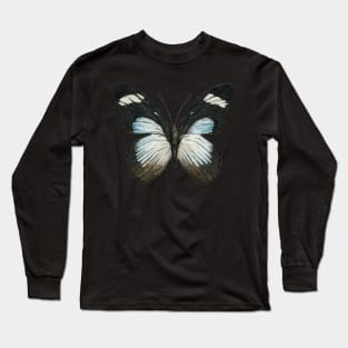 blue and black butterfly Long Sleeve T-Shirt